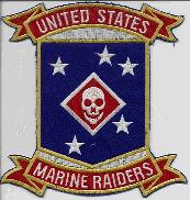 US Marine Corps Raider PATCH